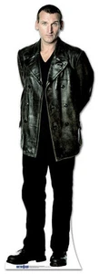 9TH DOCTOR DR WHO CHRISTOPHER ECCLESTON LIFESIZE CUTOUT STANDEE STANDUP - Picture 1 of 1