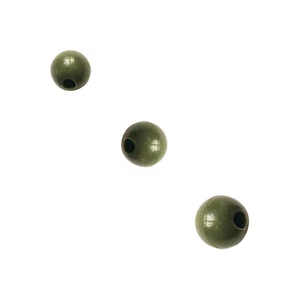 6mm Green Rubber Shock Beads x 50 - Picture 1 of 3