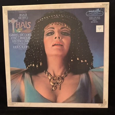 MASSENET Thais - ANNA MOFFO, Bacquier, Carreras, RUDEL - RCA QUAD ST 3LP - Image 1 of 4