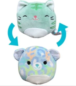 Malvavisco blando 5" Flip a malva Chase the Cat/Lindsay the Leopard - Imagen 1 de 1
