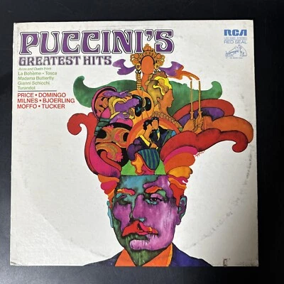 Puccini - Puccini's Greatest Hits LP Vinyl Record 1971 - Image 1 of 4
