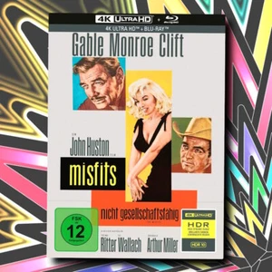 MISFITS - NICHT GESELLSCHAFTSFÄHIG (1961) UHD BLU-RAY Limited Edition MEDIABOOK - Picture 1 of 3