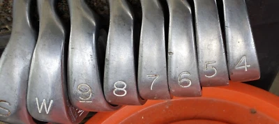 SET OF 8 PING EYE BLACK DOT CAVITY BACK GOLF IRONS 4-SW W NEW GRIPS - Image 1 of 4