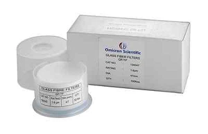 OMICRON® 100% Glass Fiber Filter 47mm, 1.6µm 100/pack (Closely Similar to GF/A) - Picture 1 of 5