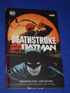 DEATHSTROKE CONTRA BATMAN - TAPA DURA - NUEVO !!!! ECC - Imagen 1 de 2