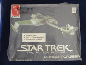 Vintage Star Trek The Motion Picture Klingon Cruiser Model Kit amt/ERTL - Picture 1 of 7