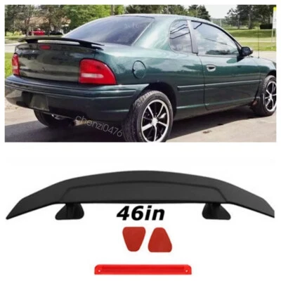 For Dodge Neon R/T Sedan 46" Adjustable Rear Trunk Spoiler Wing Racing US - Image 1 of 4