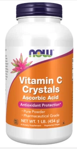 Now Foods Vitamin C Crystals Ascorbic Acid, 16 oz. - Picture 1 of 1