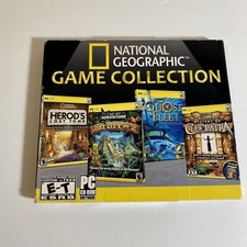 National Geographic - Game Collection- CD for PC (SEALED NIB)