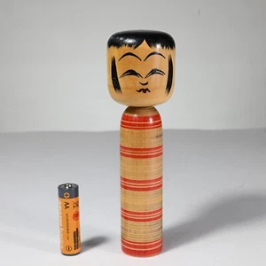 Master EIHIRO SATO Kokeshi, Togatta School, Signed, Japan 1970s - 6" (K532) - Picture 1 of 12