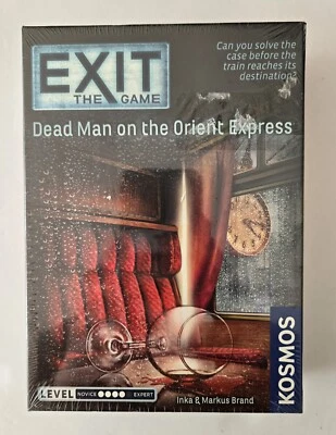 Exit the Game: Dead Man on The Orient Express (2018, Kosmos) Factory Sealed New - Image 1 of 2