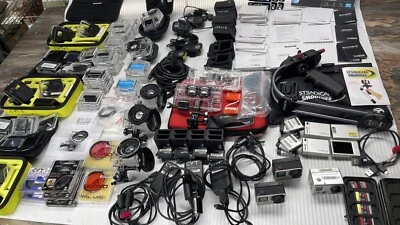 GoPro Hero4 Black Two Camera & Hero2 Ultimate Kit w/3D + Extras Working - Image 1 of 4