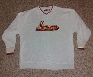 Minnesota Golden Gophers Crew Neck Sweatshirt 2XL Cadre Embroidered - Picture 1 of 16