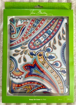 NIB Vera Bradley Snap On Case for iPad 2 iPad 3 Marina Paisley Design New In Box - Image 1 of 4