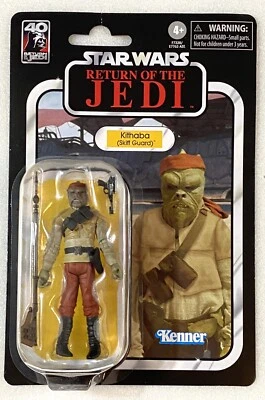 Figura de acción Kenner Star Wars Kithaba (Guardia del Esquife) El Retorno del Jedi Foto 1 de 2
