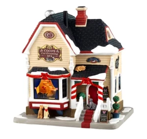 Lemax COCO'S GROOMING SPA # 45259 Christmas Village Lighted Building 2024 NEW - Picture 1 of 3