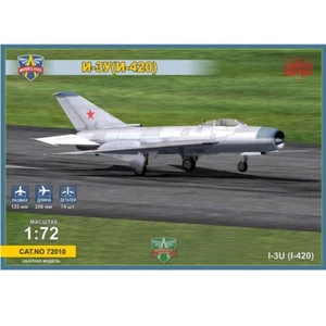 Modelsvit 72010 Scale model aicraft kit 1:72 Mikoyan-Guriewicz MiG I-3U(I-420) - Picture 1 of 13