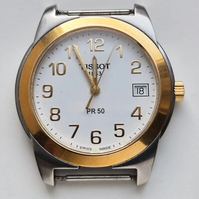Tissot PR 50, J376/476 Watch Quartz Men's White Dial Swiss Made - Image 1 of 4