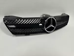 KÜHLERGRILL MERCEDES SCHWARZ GLÄNZEND CLS W219 PHASE 1 VON 07/2004 BIS 01/2008 UND LOGO - Bild 1 von 4