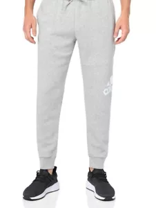 Adidas Men's Sportswear Fleece Pocket Sweatpants Tapered Fit Size 3XT3 Gray NEW - Picture 1 of 6