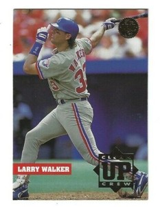 1994 Leaf Clean-Up Crew Larry Walker