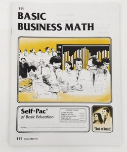 Neu BCE Grundlegende christliche Bildung Self Pac Grundlegende Geschäft Mathematik Einheit 111 - Bild 1 von 1