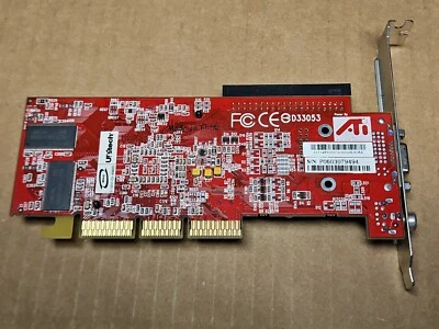 ATI RV6DE Radeon 7000, 64MB, V 1.0, graphics video card GPU - Image 1 of 4