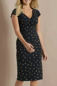 BRAVISSIMO Jessica Vestido Mangas Cortas Formal Noche Mediodía 2 Colores Precio de venta sugerido por el fabricante £60 227 - Imagen 1 de 5