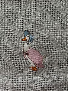 Cellular cotton blanket, grey, 70x90cm