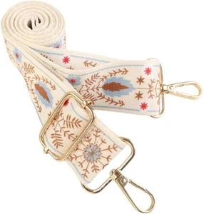 Borsa tracolla di ricambio tracolla larga regolabile tela cinghie cintura chitarra - Foto 1 di 3