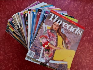 Vintage Threads Magazine + textile  mags 1985 to 94 NM, MINT  NEEDS NEW HOMES! - Picture 1 of 703