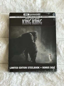 King Kong 4K Steelbook (New Sealed SOLD OUT! OOP HTF Halloween Horror) - Foto 1 di 10