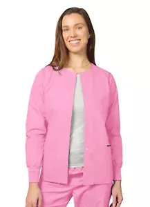 Adar Men Women Snap Front Warm Up Medical Nursing Scrub Jacket Uniform 39 colors - Picture 1 of 7