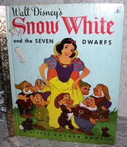1948 Antique A Little Golden Book Snow White and The Seven Dwarfs  - Picture 1 of 3
