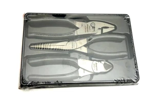 Snap On Tools NEW PL307ACFDT Dark Titanium 3 Piece Soft Grip Pliers/ Cutters Set - Picture 1 of 9