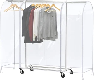 Simplehouseware Clear Garment Rack Cover - Picture 1 of 5