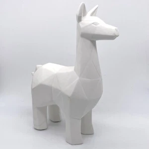 MAYCO Faceted Llama Bisque MB1539 Figurine Ceramic Pottery 9.5" Unfinished Art - Picture 1 of 10