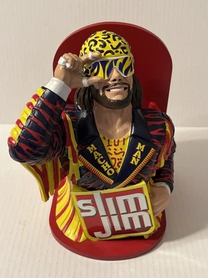 Macho Man Randy Savage Slim Jim Holder Display 2021 Collectible Rare - Image 1 of 4