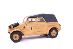 Volkswagen Typ 82 Kübelwagen Afrika Korps Kunststoff Motor L 14,5 cm 1:24 Spur G - Picture 1 of 8