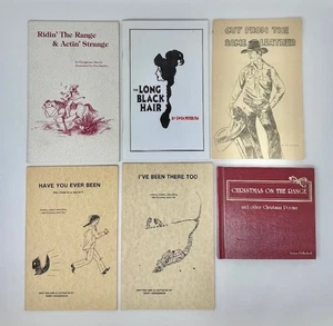 Lot of 6 * Cowboy/Cowgirl/Western Poetry *Female Nebraska Montana Wyoming Dakota - Bild 1 von 15