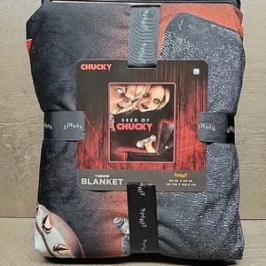 Seed of Chucky Throw Blanket 50 x 60 Tiffany Bride of Chucky Child's Play Movie - Picture 1 of 5
