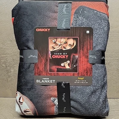 Seed of Chucky Throw Blanket 50 x 60 Tiffany Bride of Chucky Child's Play Movie - Image 1 of 4