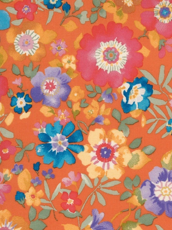 Moda Lulu Clementine Fat Eighth 9x21 Foto 1 de 1