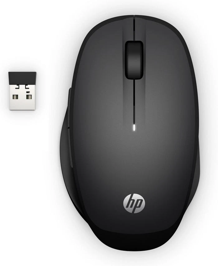 HP 6CR71AA Dual Mode Black Mouse 300 - Image 1 of 1