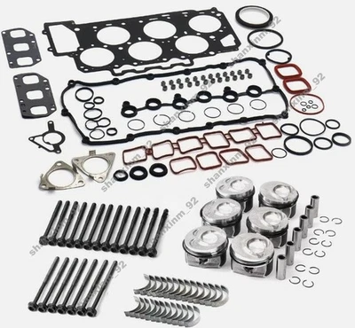 Engine Oversized Rebuild Kit OS +0.5 For Audi VW Porsche Cayenne Q7 VR6 3.6 - Image 1 of 3