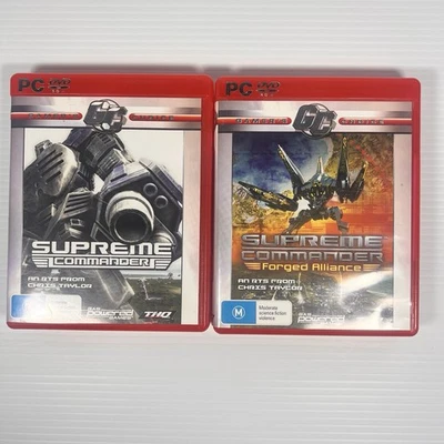 Supreme Commander and Supreme Commander Forged Alliance PC Game Bundle - Image 1 of 4