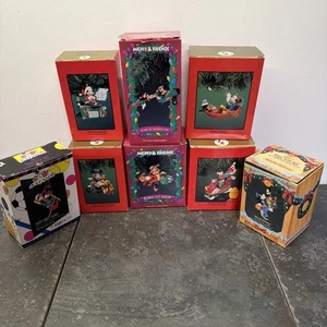 Vintage Enesco Treasury of Christmas Disney Ornament Lot - Bild 1 von 24