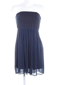 VILA Vestido bandeau Mujeres Talla EU 36 azul elegante - Imagen 1 de 5