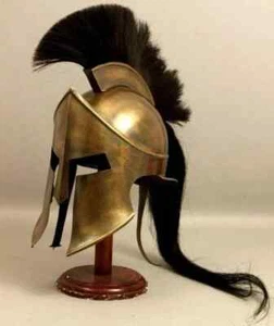 Medieval Antique 300 Movie Spartan King Leonidas Helmet Roman worrier Gift - Picture 1 of 8