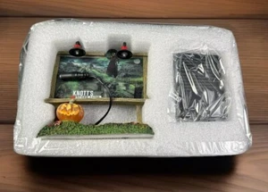 Dept 56 Halloween Village Knott's Scary Berry Farm 50 Anniversary Billboard Sign - Picture 1 of 2